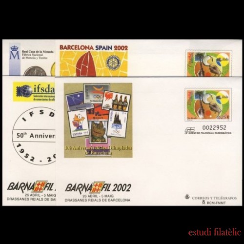 Sobres Enteros Postales 77 a/d Barnafil 2002 