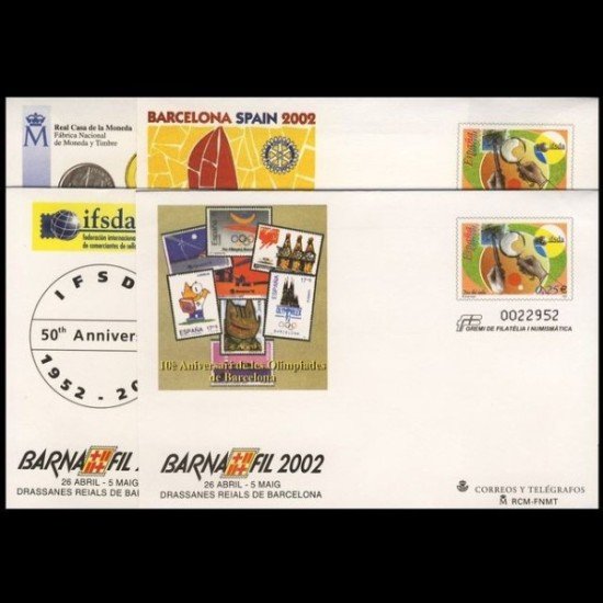 Sobres Enteros Postales 77 a/d Barnafil 2002 Sobres Enteros Postales 77 a/d Barnafil 2002