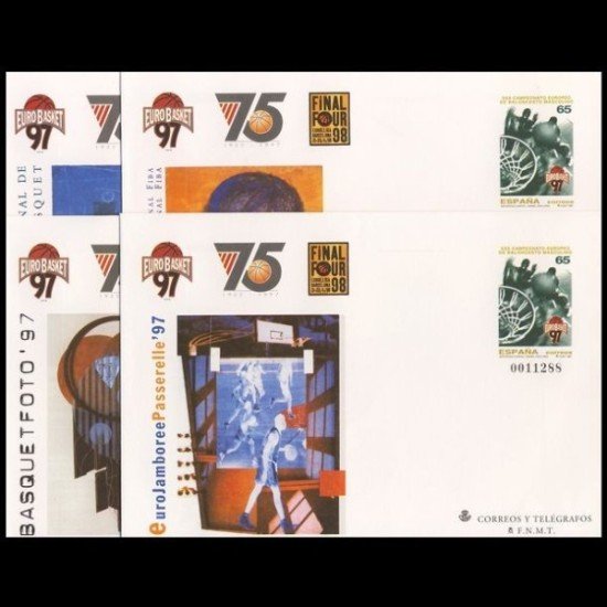Sobres Enteros Postales 42 a/d Basket 97 Sobres Enteros Postales 42 a/d Basket 97