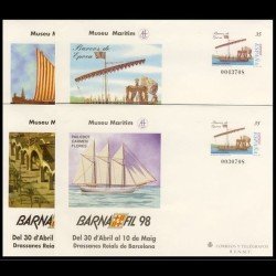 Sobres Enteros Postales 45 a/d Barnafil 98 Sobres Enteros Postales 45 a/d Barnafil 98