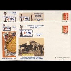 Sobres Enteros Postales 48 a/d Exfilna 98 Sobres Enteros Postales 48 a/d Exfilna 98