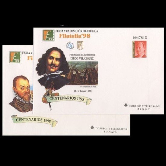 Sobres Enteros Postales 50/1 Filatelia 98 Sobres Enteros Postales 50/1 Filatelia 98