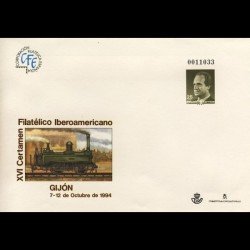 Sobres Enteros Postales 22 Gijón 94 coche car Sobres Enteros Postales 22 Gijón 94 coche car