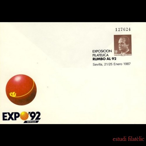 Sobres Enteros Postales 6 Expo 92 