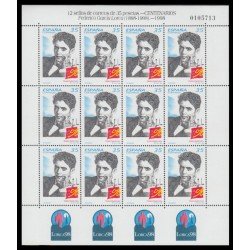 España Spain Minipliego 59 1998 Centenario García Lorca España Spain Minipliego 59 1998 Centenario García Lorca