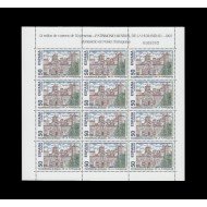 España Spain Minipliego 46 1993 Patrimonio de la Humanidad Monasterio Poblet