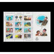 España Spain Minipliego 76 2001 Correspondencia Epistolar Historia Colon