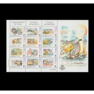 España Spain Minipliego 66 1999 Correspondencia Epistolar