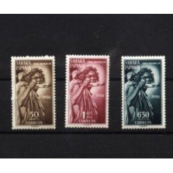 Sahara 83/85 83/5 1950 Pro Indígenas MNH