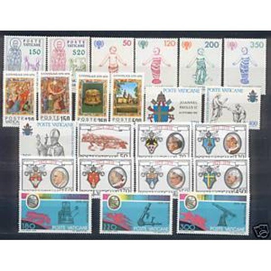 Vaticano 1979 Año completo