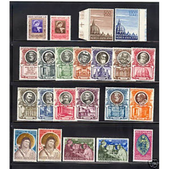 Vaticano 1953  Año completo
