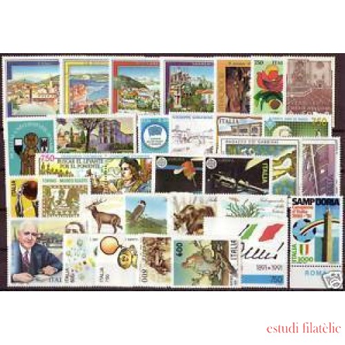 ITALIA 1991 AÑO COMPLETO