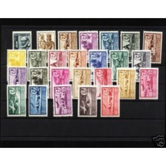 OFERTA COLECCIONES - AFOcol001/26  - AFRICA OCCIDENTAL ESPAÑOLA COLECCIÓN COMPLETA LUJO