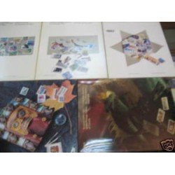 CANADA COLECCION 1984 - 1990 EN LIBRO OFICIAL