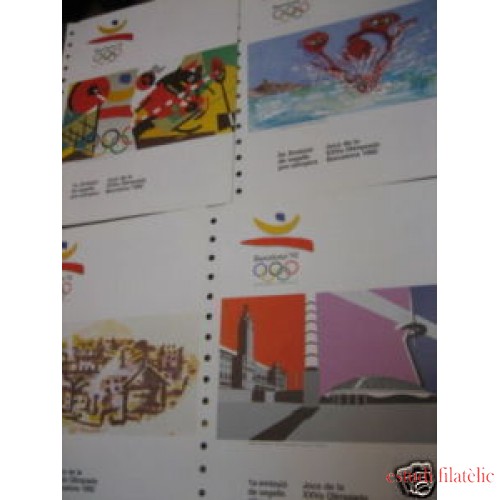 COLECCION COMPLETA DOCUMENTOS OLIMPIADA BARCELONA 92