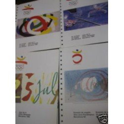 COLECCION COMPLETA DOCUMENTOS OLIMPIADA BARCELONA 92