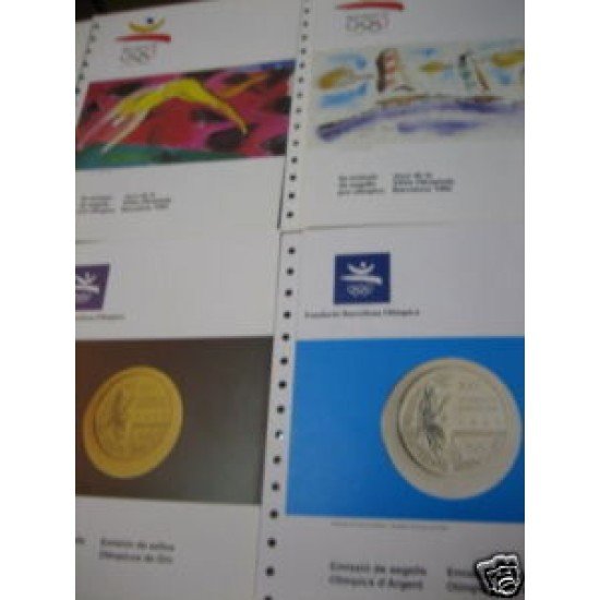 COLECCION COMPLETA DOCUMENTOS OLIMPIADA BARCELONA 92