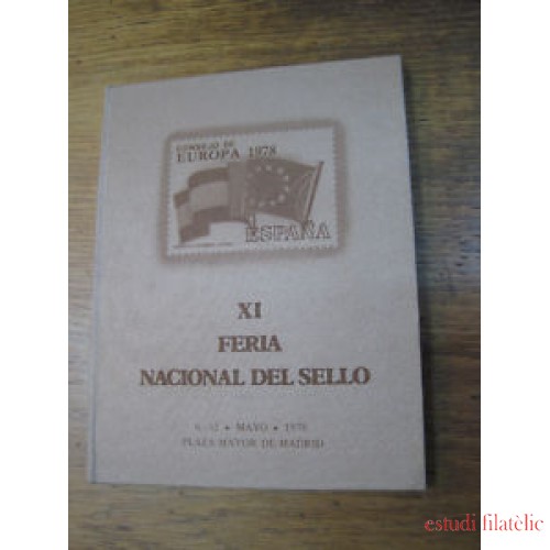 España Spain Hojitas Recuerdo 59 1978 FNMT Libro XI FNS Tirada : 600