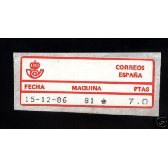 <div><strong>Etiqueta Postal Conmemorativa N</strong><strong>º Manfil 4 muy rara<br
/>
</strong></div>