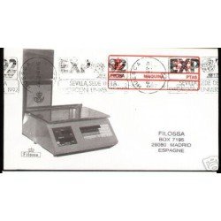 <div><strong>ATMs Etiqueta Postal Conmemorativa N</strong><strong>º 4 en sobre rara<br
/>
</strong></div>