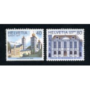 Suiza - 1058/59 - 1978 Europa Monumentos históricos Lujo