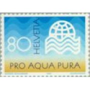 Suiza - 1164 - 1982 14º Congreso mundial de la Asociación inter. de distribuidores de agua Zurich Símbolo Lujo