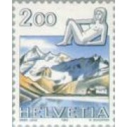 Suiza - 1193 - 1983 Serie Signos del zodiaco y paisajes Lujo