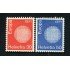 Suiza Switzerland 855/56 1970 Europa Òxido en reverso
