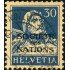 Suiza 54-S - 1924-37 Sociedad de las Naciones Usado