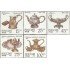 VAR2/S Rusia 6000/04 1993  Orfebrería en plata de lo museos del Kremlin de Moscú  MNH