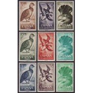 Fernando Poo 226/34 1964 Fauna (aves) MNH