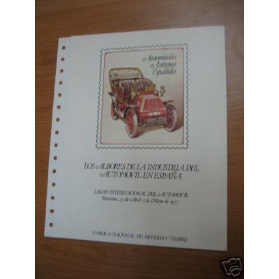 España Documento FNMT 1 Salón del Automóbil