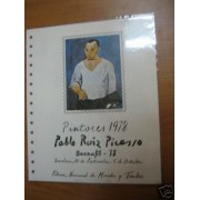 España Documento FNMT 6 Picasso Barnafil 1978  