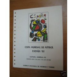 España Documento FNMT 18 Fútbol España 82