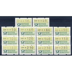 Alemania Federal Germany Distribuidores 1 1981 14  MNH