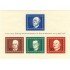 Alemania Federal Germany HB 3 1968 Aniv. muerte canciller Konrad Adenauer Lujo