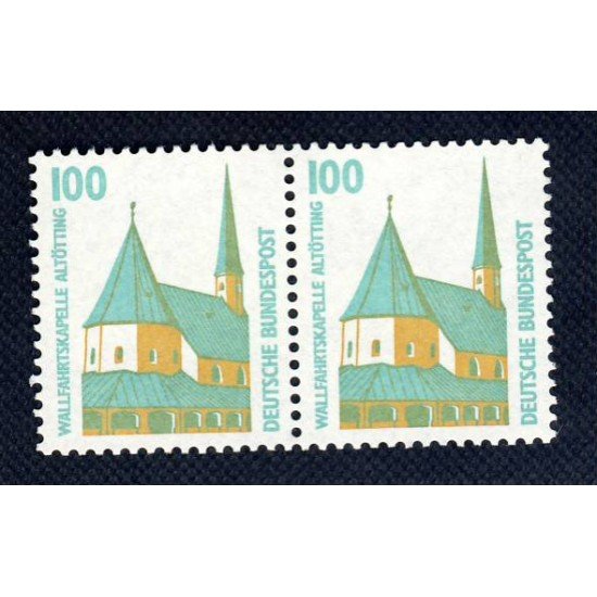 Alemania Federal - 1238A - GERMANY 1989 Serie curiosidades-Capilla de Altòting Lujo
