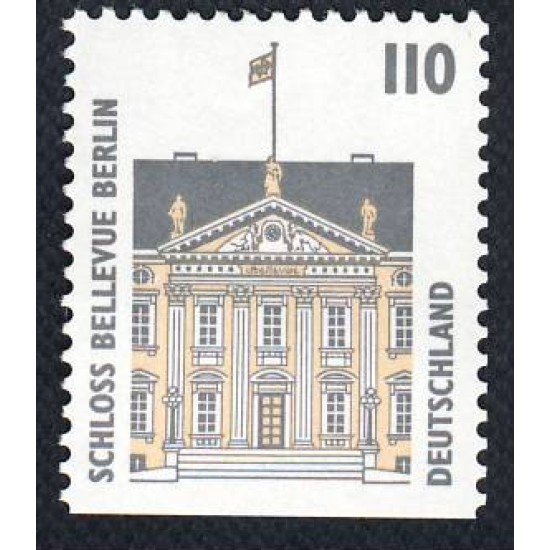 Alemania Federal - 1766A - GERMANY 1997 Serie actual-Castillo de Berlín Lujo