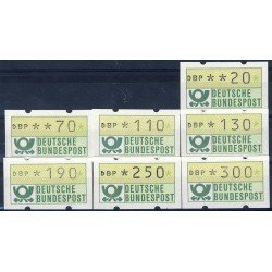 Alemania Federal Germany Distribuidores 1a 1982 7 Valores  Lujo