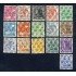 Alemania Bizona 21/36 1948 Sobrecargados TIPO 1 MNH