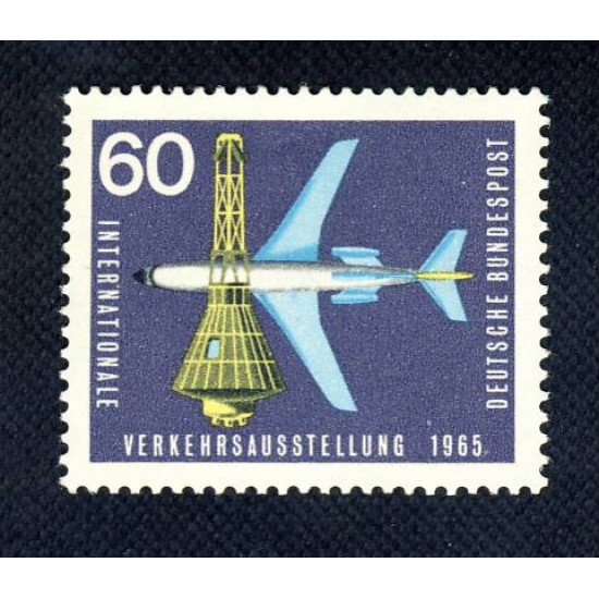 Alemania Federal - 335 - GERMANY 1965 Exposición int. de trasportes Lujo
