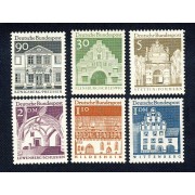 Alemania Federal - 357/62 - GERMANY 1966 Edificios históricos Lujo
