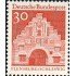 Alemania Federal - 386 - GERMANY 1967 Edificio histórico -Nordentor- Lujo