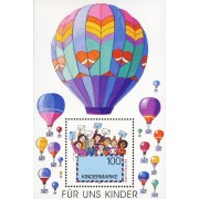 Alemania Federal Germany HB 39 1997 Por nuestros niños Dibujos de globos Lujo