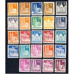 Alemania Bizona 41/64 1948 Monumentos Lujo
