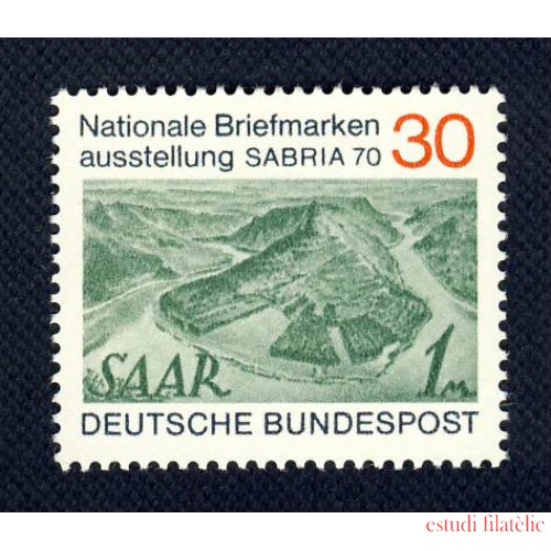 Alemania Federal - 482 - GERMANY 1970 Expos. Filatélica Nacional Lujo