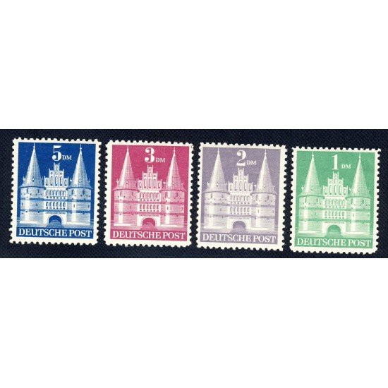 Alemania Bizona 65/68 1948 Monumentos Sobrecargados Tipo I Lujo