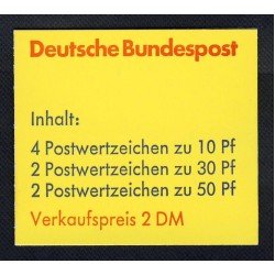 Alemania Federal - 762B-C - GERMANY 1977 Carnet Castillos Lujo