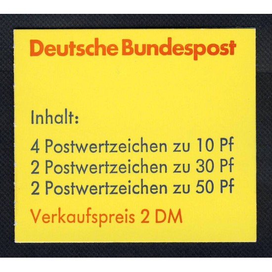 Alemania Federal - 762B-C - GERMANY 1977 Carnet Castillos Lujo