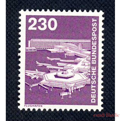 TRA2/S Alemania Federal  Germany  Nº 854  1979 Serie industria y técnica Lujo